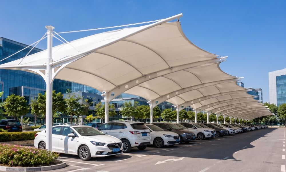 Car Parking Tensile Structure Manufacturer