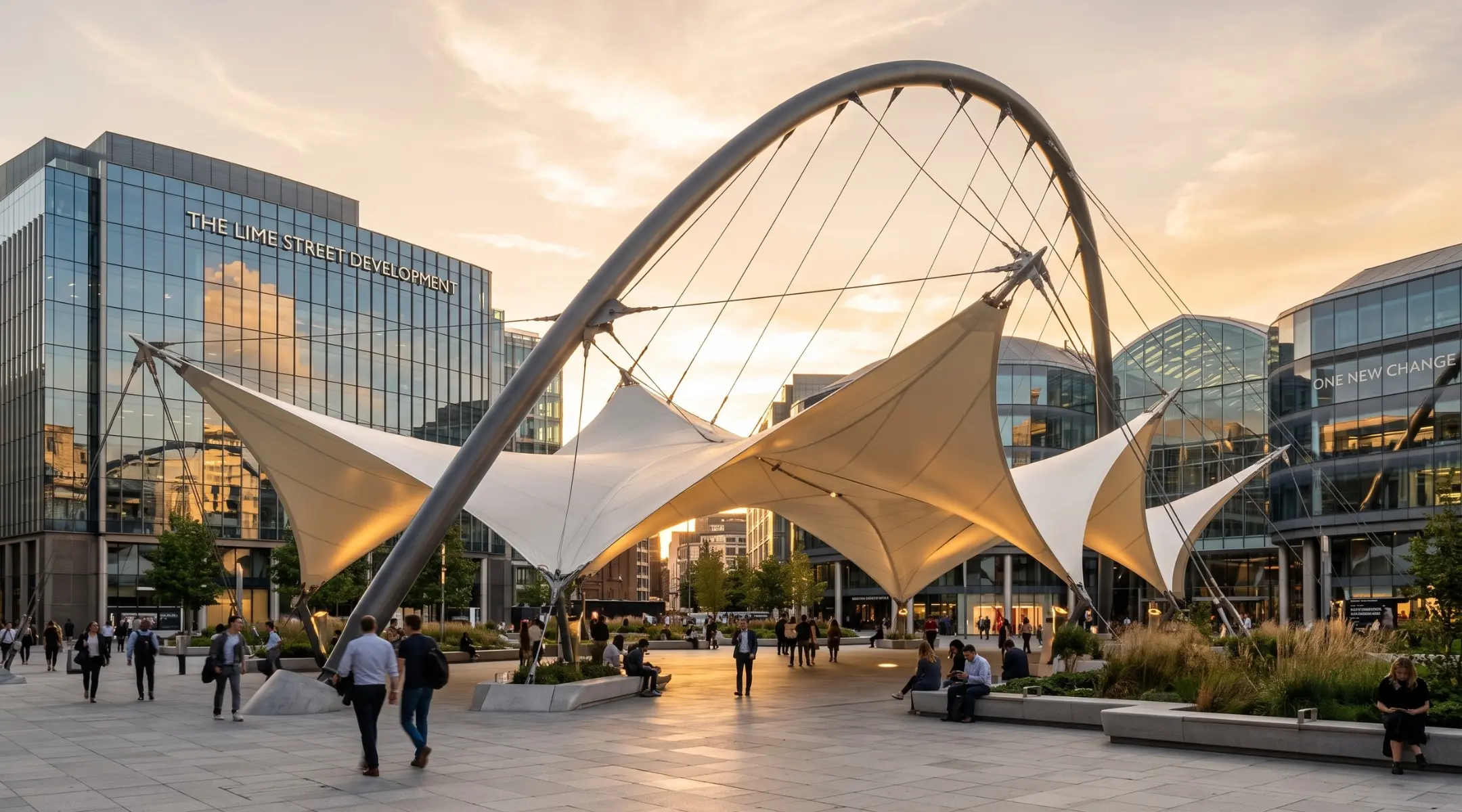 Custom Structures: Tensile Structure Services for custom architectural membrane structures
